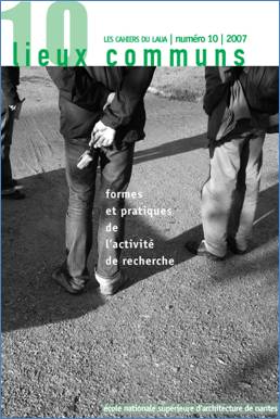 Formes et pratiques de l'activité de recherche