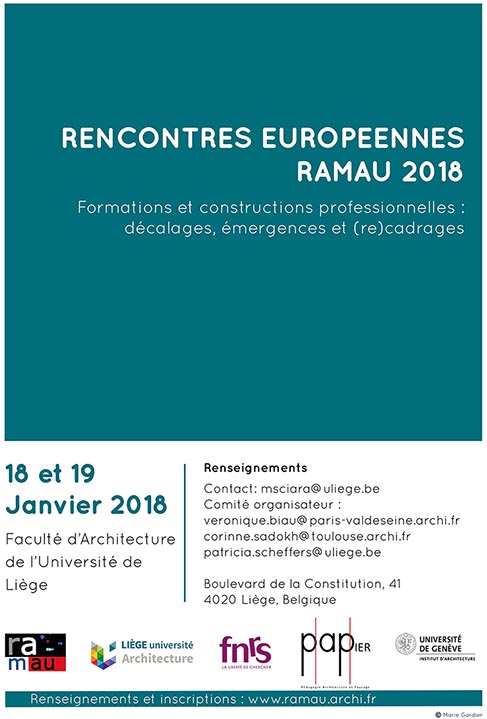 Formations et constructions professionnelles : décalages, émergences, (re)cadrages