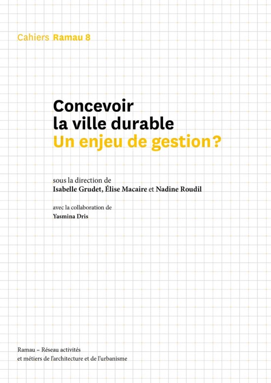Concevoir la ville durable