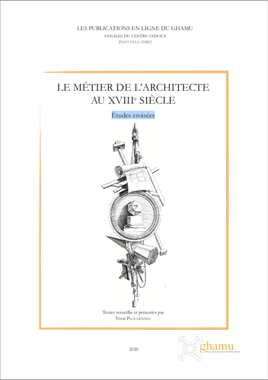 Le métier de l'architecte au XVIIIe siècle