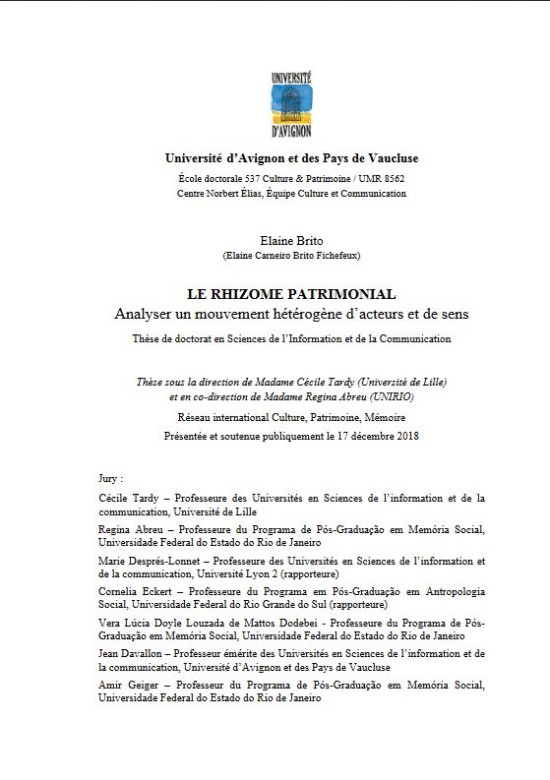 Le Rhizome patrimonial