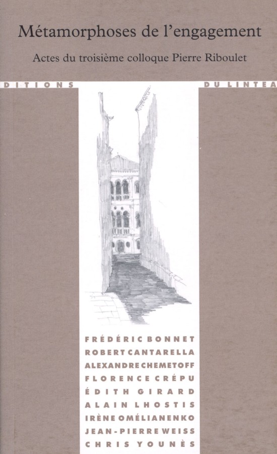 Métamorphoses de l'engagement